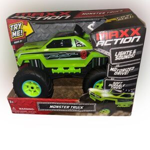 Nwt Green Monster Truck Toy